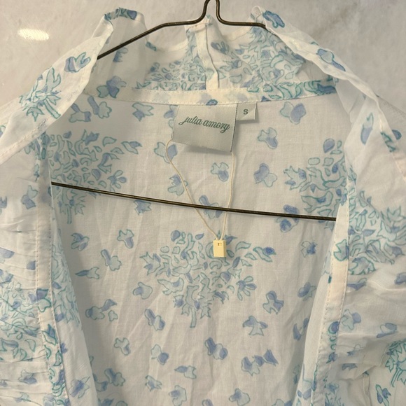 Julia Amory NWOT Floral Long Sleeve Women's Robe - Picture 2 of 4